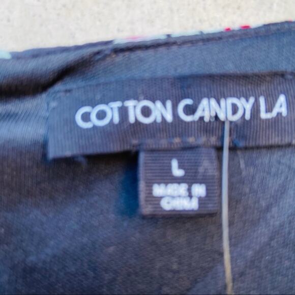 Cotton Candy LA Floral Surplice Long Sleeve Romper NWT - Picture 11 of 13